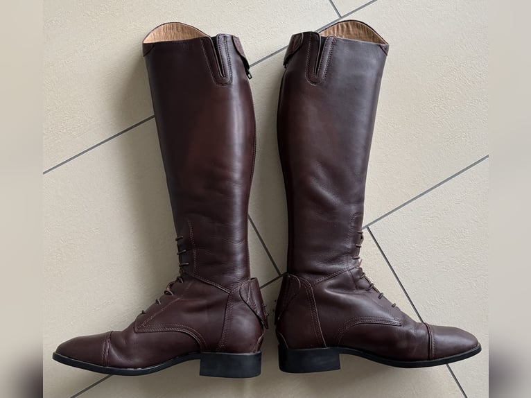 Ariat Palisade Reitstiefel braun/croco, Gr. 38, Neuwertig