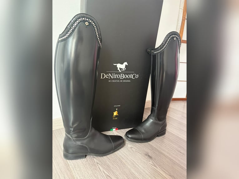 DeNiro Bellini Maßstiefel Gr.39,5 Swarovski wie neu