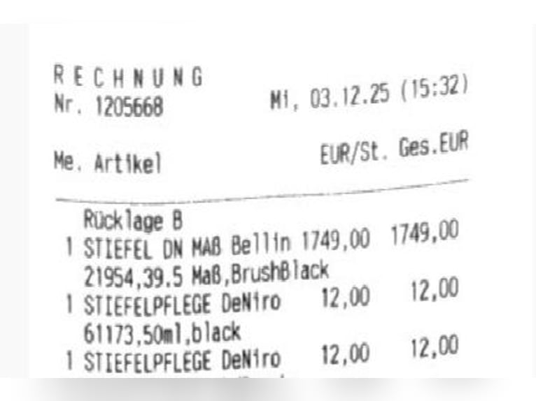 DeNiro Bellini Maßstiefel Gr.39,5 Swarovski wie neu