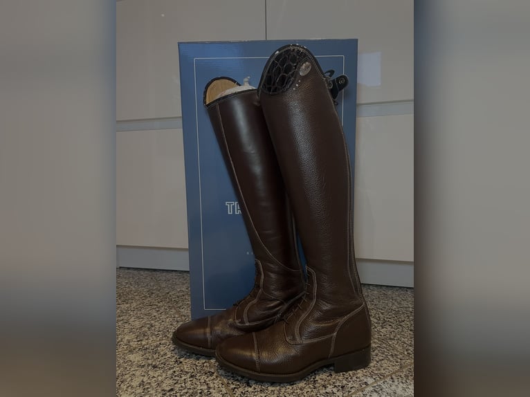Deniro Salentino 02 Reitstiefel - braun mit croco