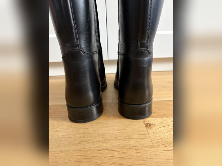 Dressurstiefel Königs rahmengenäht Sir-Versteifung schwarz