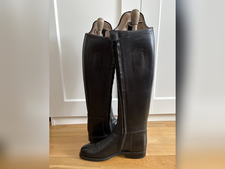 Dressurstiefel Königs rahmengenäht Sir-Versteifung schwarz