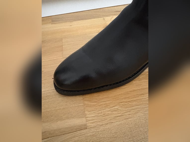 Dressurstiefel Königs rahmengenäht Sir-Versteifung schwarz