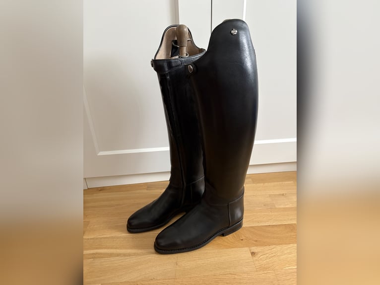 Dressurstiefel Königs rahmengenäht Sir-Versteifung schwarz