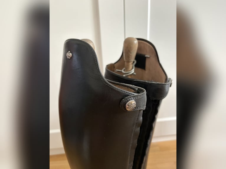 Dressurstiefel Königs rahmengenäht Sir-Versteifung schwarz