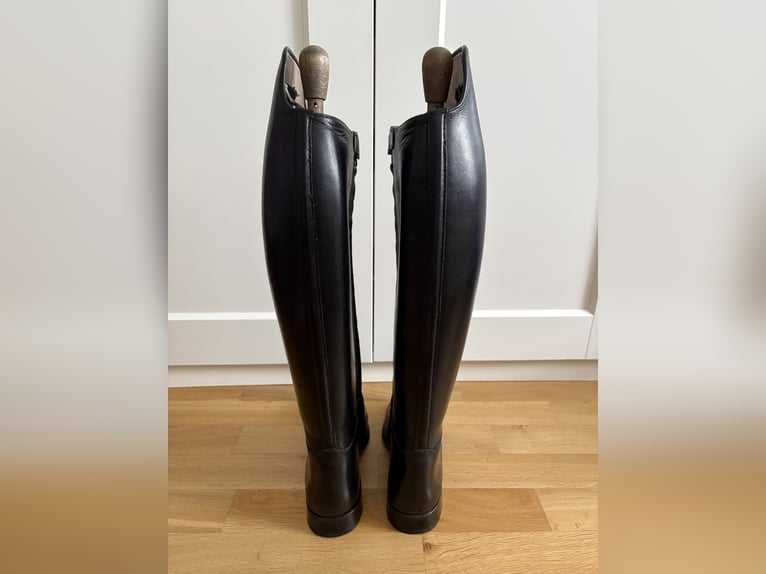 Dressurstiefel Königs rahmengenäht Sir-Versteifung schwarz