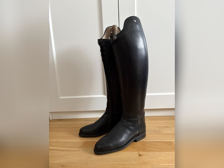 Dressurstiefel Königs rahmengenäht Sir-Versteifung schwarz