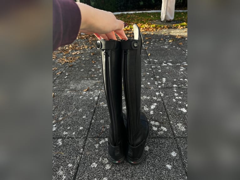 Echtleder Reitstiefel von Fellini Gr. 37 H:45 W:32