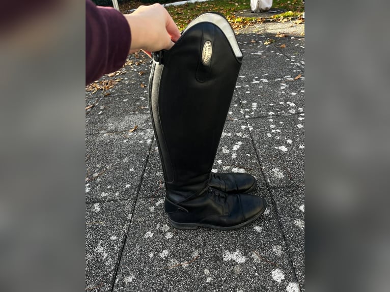 Echtleder Reitstiefel von Fellini Gr. 37 H:45 W:32