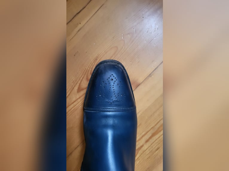 Exclusive Maßstiefel in dunkelblau von KÖNIGS - SIR -