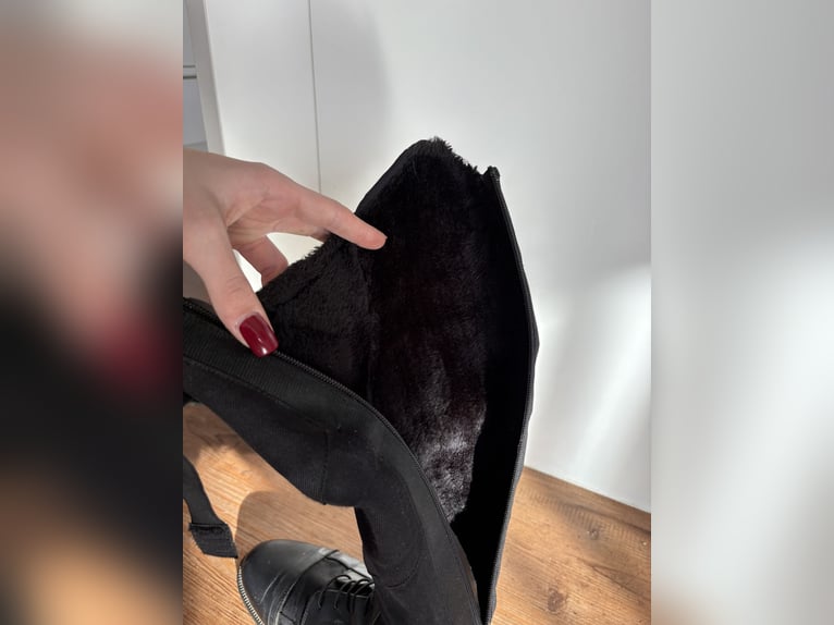 HKM Stiefel Style Winter Schwarz