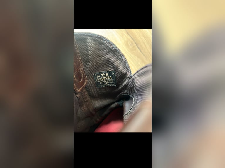 Justin Boots Westernstiefel in Größe 38 (US 7,5 B).