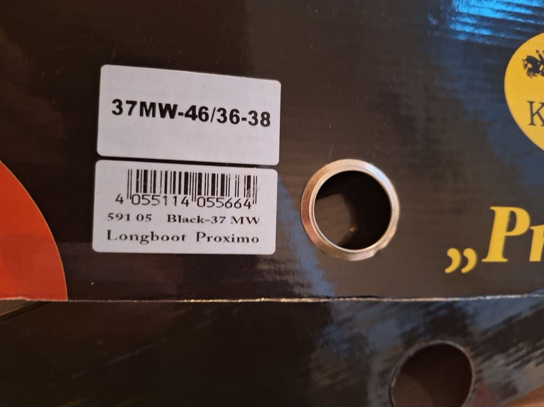 Kavalkade Reitstiefel Proximo, Größe 37 MW