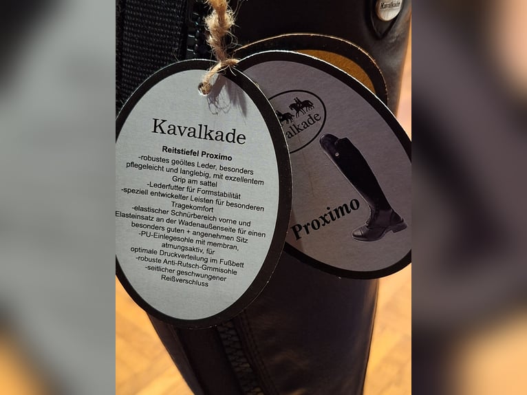Kavalkade Reitstifel Proximo, Black, 37 MW