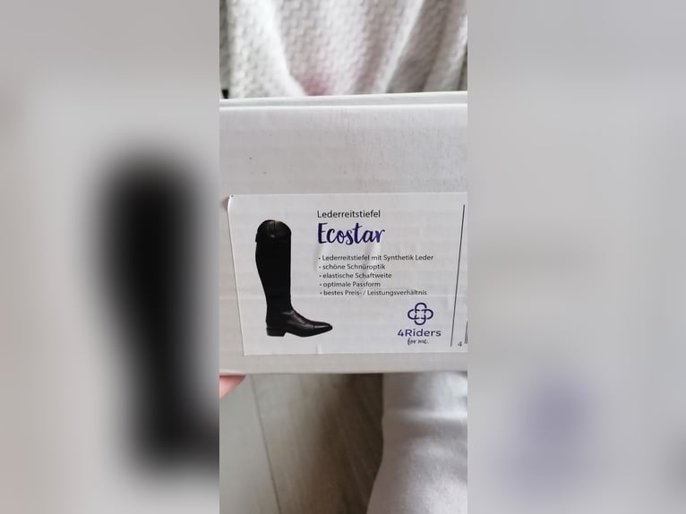 Lederreitstiefel Gr. 41 (Wie Neu)