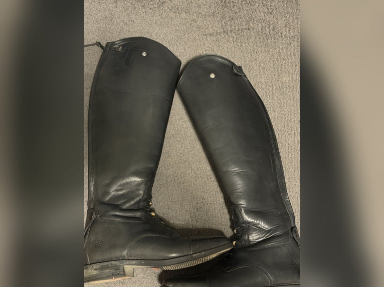 Lederreitstiefel mit HV Polo Tasche