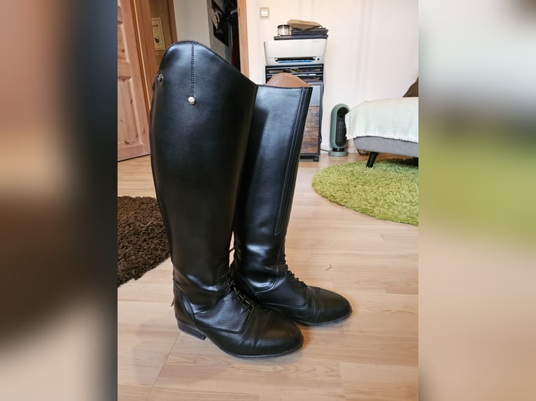 Lederreitstiefel Sergio Grasso Gr. 38