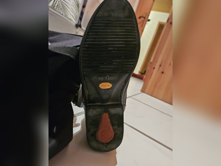 Lederreitstiefel Sergio Grasso Gr. 38