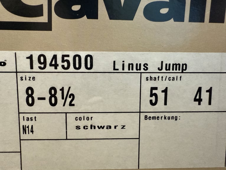 Neue Cavallo Reitstiefel Größe 8/8,5 – Reparaturbedürftig