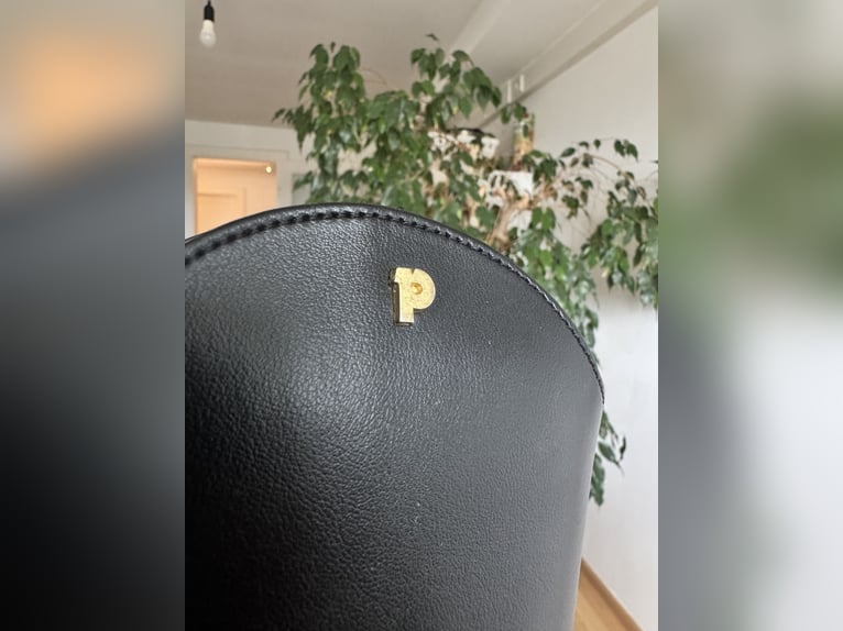 Petrie Dressurstiefel Leder schwarz – Gr. 5½ / H 45 / W 35