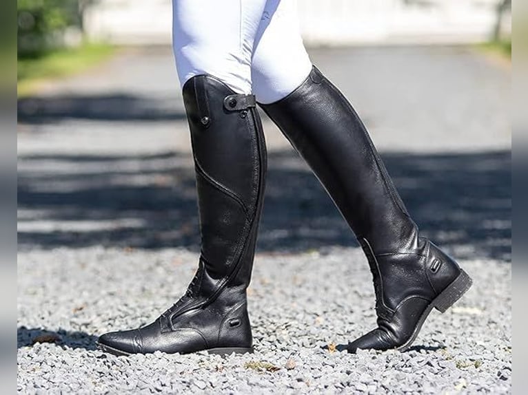 QHP Reitstiefel Leder Damen, 38, NEU