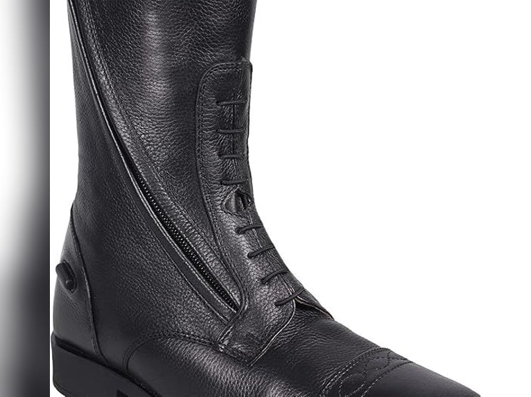 QHP Reitstiefel Leder Damen, 38, NEU