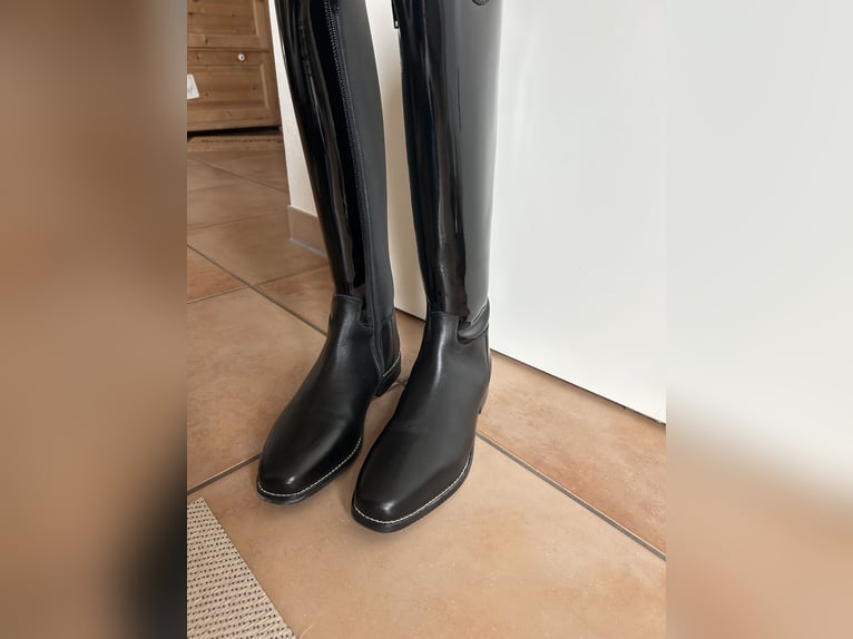 Reitstiefel Busse Lyon schwarz Lack Gr. 40NW *neu*