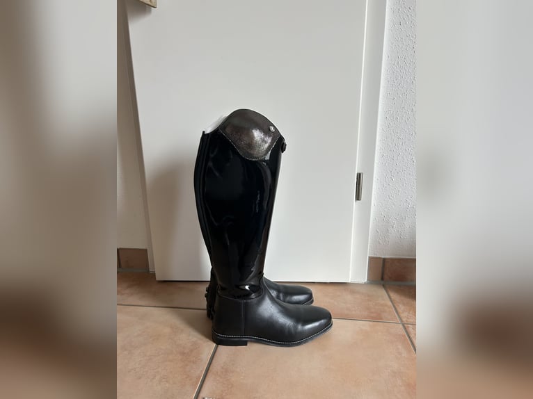 Reitstiefel Busse Lyon schwarz Lack Gr. 40NW *neu*