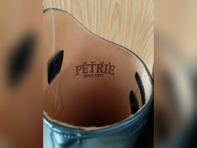 Reitstiefel Grösse 39/40 Schwarz Leder Petrie