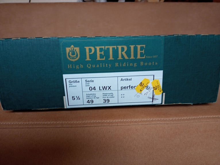Reitstiefel Petrie 5 1/2 LWX, Königs 6 W, HKM Spain 39 weit
