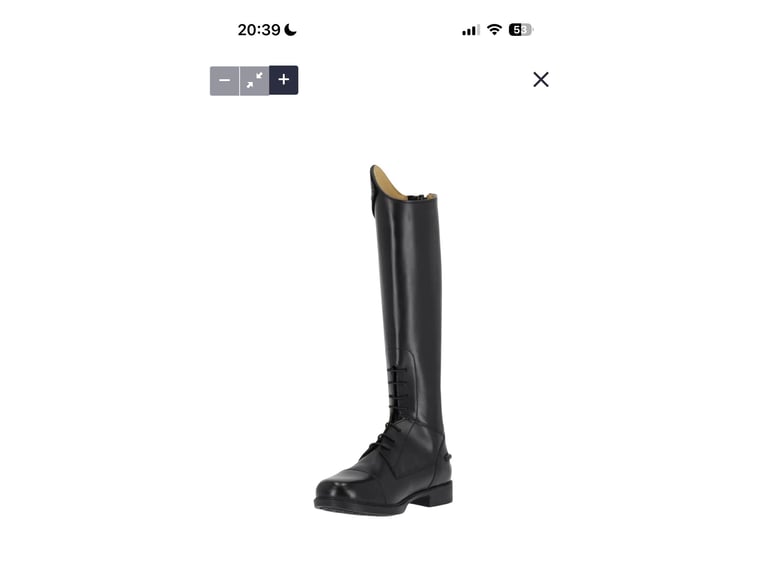 Reitstiefel QHP Gr. 39 breit