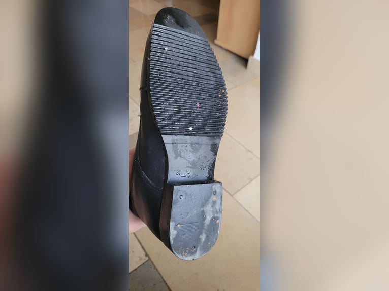 Reitstiefel Steeds 37-W Leder schwarz