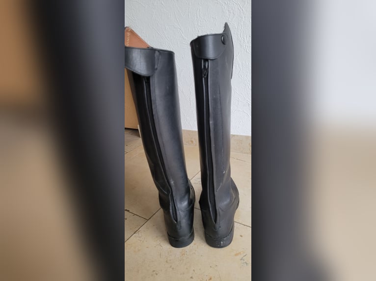 Reitstiefel Steeds 37-W Leder schwarz
