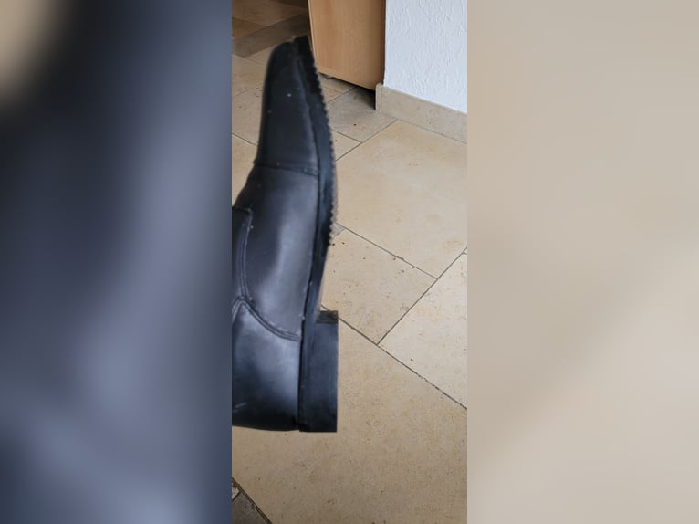 Reitstiefel Steeds 37-W Leder schwarz