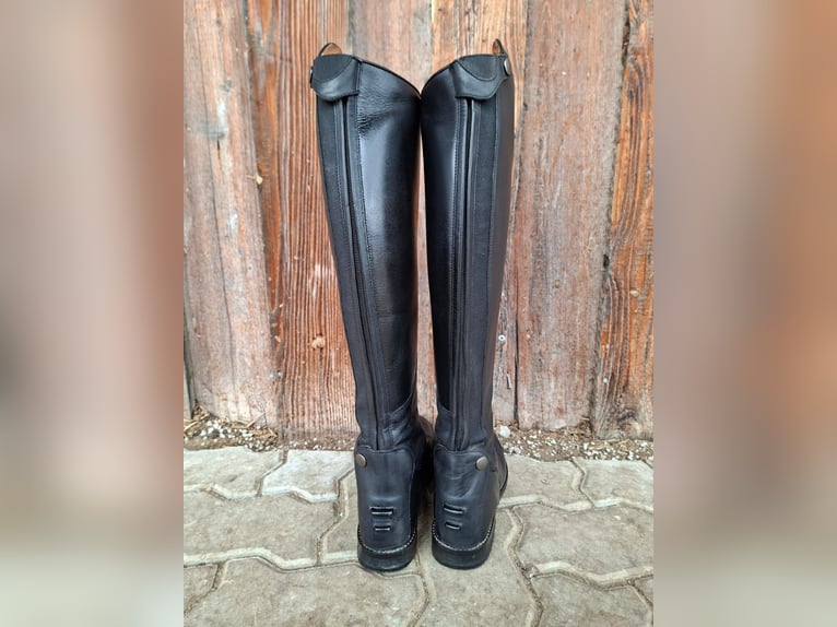 Reitstiefel zum Schnüren Laval schwarz Gr. 41 ( 50 LN ) aussen 55cm Reitstiefel zum Schnüren Laval schwarz Gr. 41 ( 50 LN ) aussen 55cm
