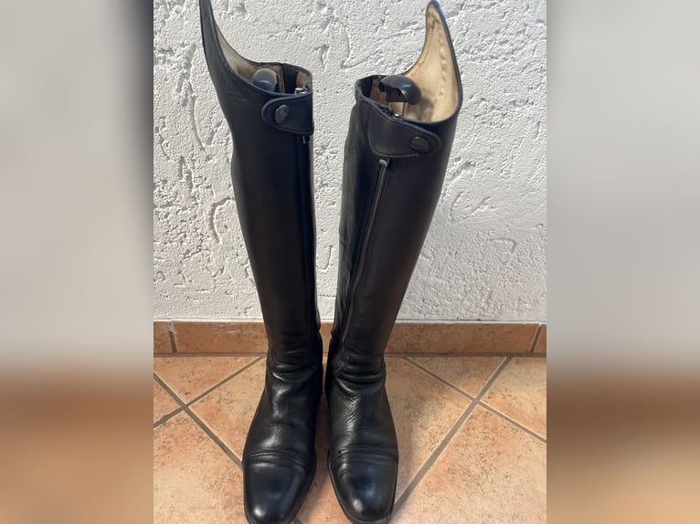 Schwarzer Dressurstiefel Messina von Felix Bühler in Größe 38