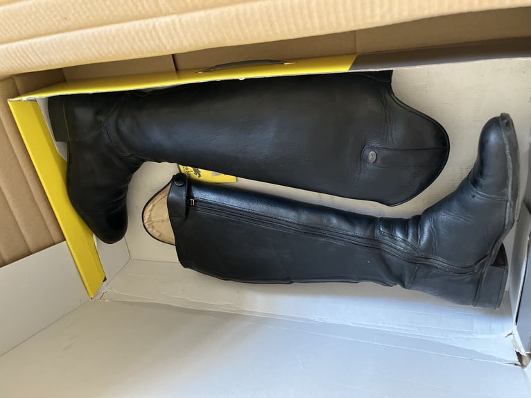 Schwarzer Dressurstiefel Messina von Felix Bühler in Größe 38