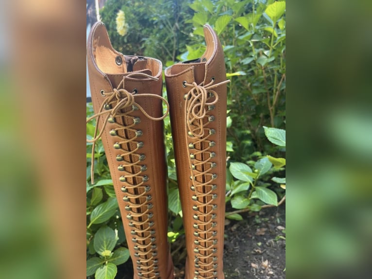 Wunderschöne Busse Reitstiefel „Laval“ in Cognac – Gr. 40