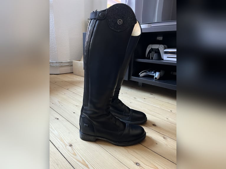 Reitstiefel QHP Schwarz 