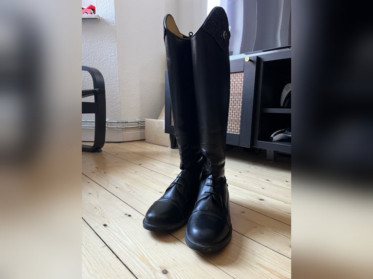 Reitstiefel QHP Schwarz 