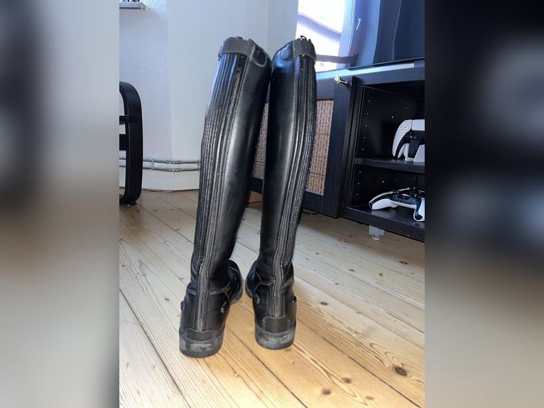 Reitstiefel QHP Schwarz 