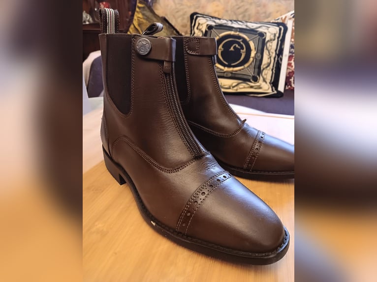 Reitstiefelette, braun, Gr. 38/39