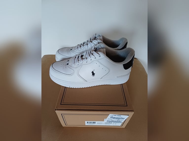 Super schicke POLO RALPH LAUREN Sneaker. "MASTERS COURT". Größe 42. Wie Neu!! Im Originalkarton!