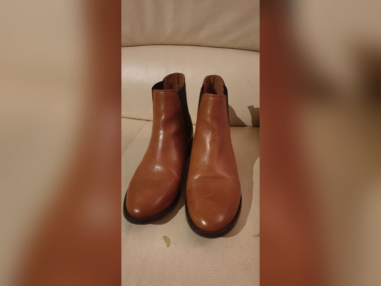 Tolle rehbraune Jodhpur ; Chelsea stiefeletten-auch alltagstauglich, fast neu -Gr. 40