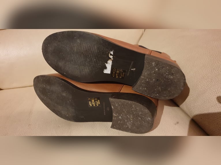 Tolle rehbraune Jodhpur ; Chelsea stiefeletten-auch alltagstauglich, fast neu -Gr. 40