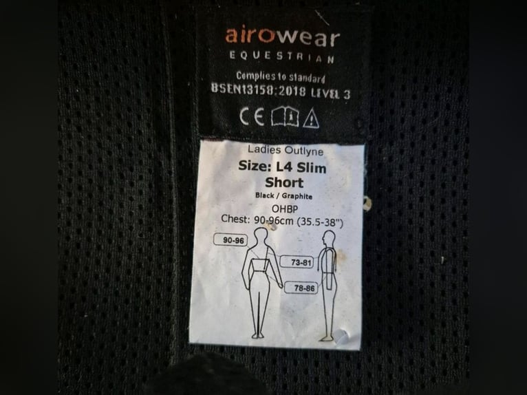 Airowear Sicherheitsweste L4 Slim Short