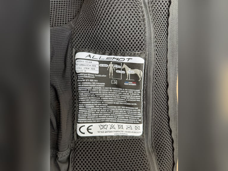 Gilet airbag Equiline Éclair by Allshot, taglia M.