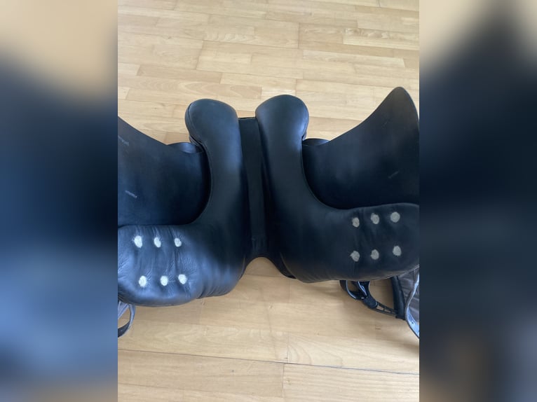 Dressursattel, Albion SLK 2, 18-3, Schwarz MW