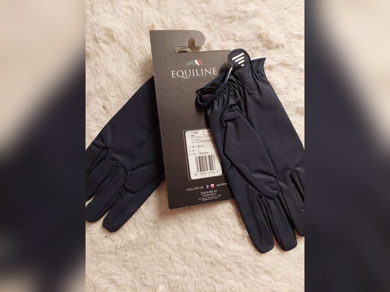 Elegante Equiline Reithandschuhe X-Glove, Größe 9, Neu mit Etikett, Handschuhe, Pferd, blue navy, 