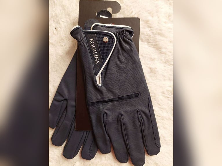 Elegante Equiline Reithandschuhe X-Glove, Größe 9, Neu mit Etikett, Handschuhe, Pferd, blue navy, 